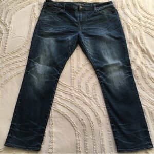 American Eagle Outfitters Dark Blue Straight Jeans 40x30